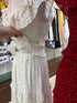 YSYS Korean Two Piece Broadneck Top with Skirt